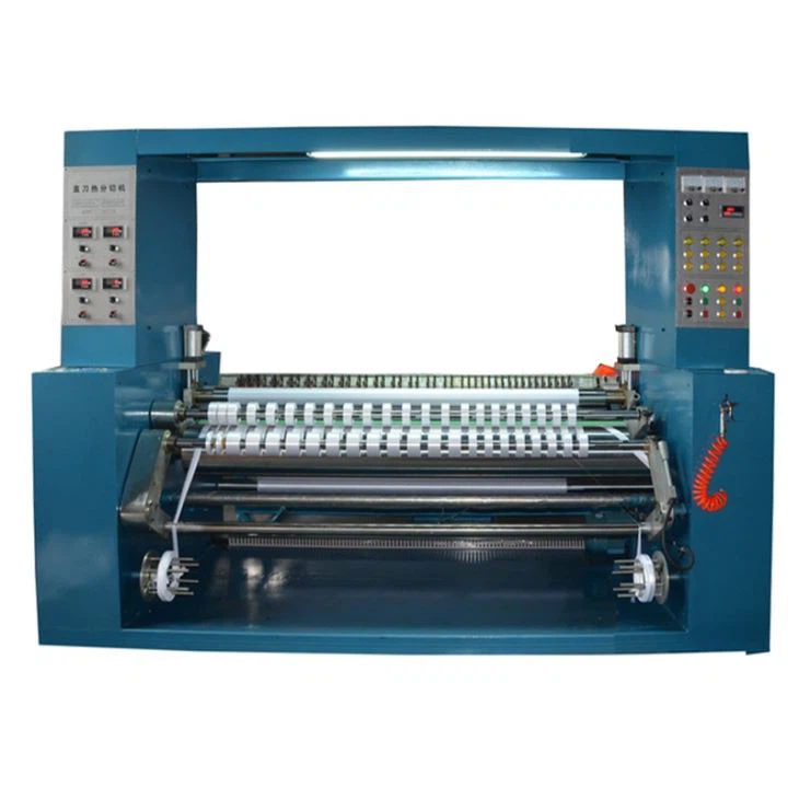 Satin Fabric Slitting Machine Back Look