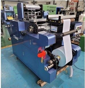 Adhesive Label Die Cutter Slitting Machine